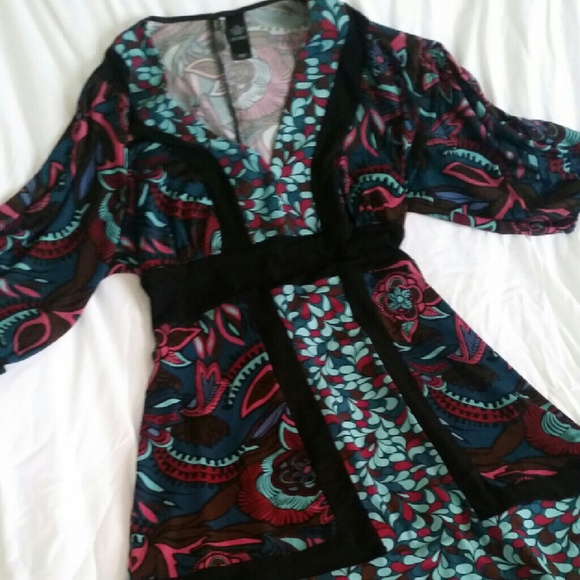 Bisou Bisou Colorful Dress