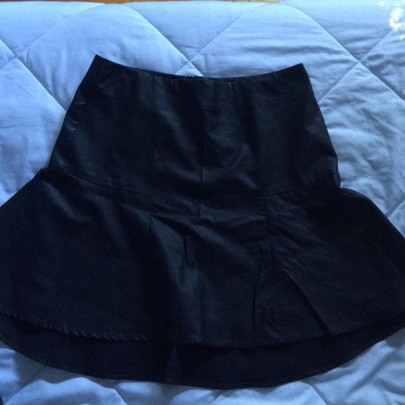 Urban Outfitters Sparkle & Fade Faux Leather Skirt