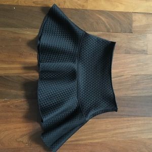 Zara Peplum Flair Skirt