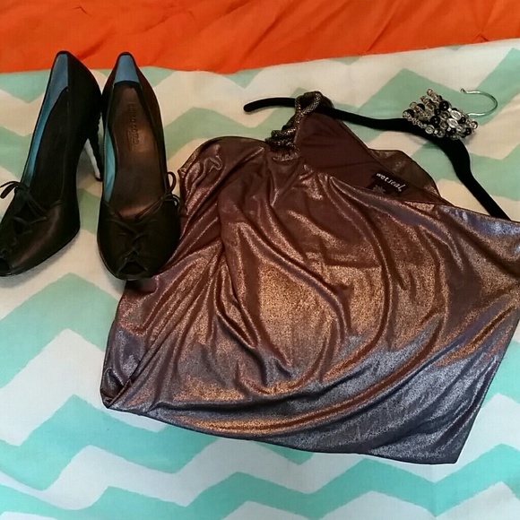 FREE w/ top purchase!!!Wet Seal One Shoulder Dress - Picture 2 of 3