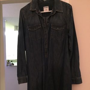 Old Navy Jean Shirt Dress