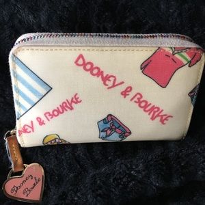 Dooney & Bourkey rare Miami beach ivory retired