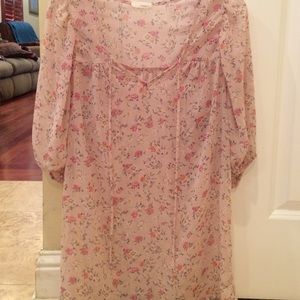 Floral tunic
