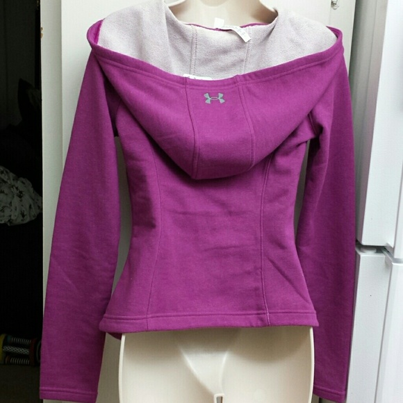 Sold NWT $100 Under Armour fitted hood jacket - Picture 3 of 4