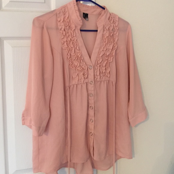 Pink blouse