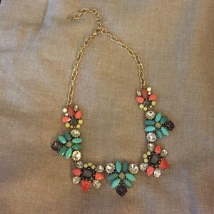 Elodie multicolor gold necklace