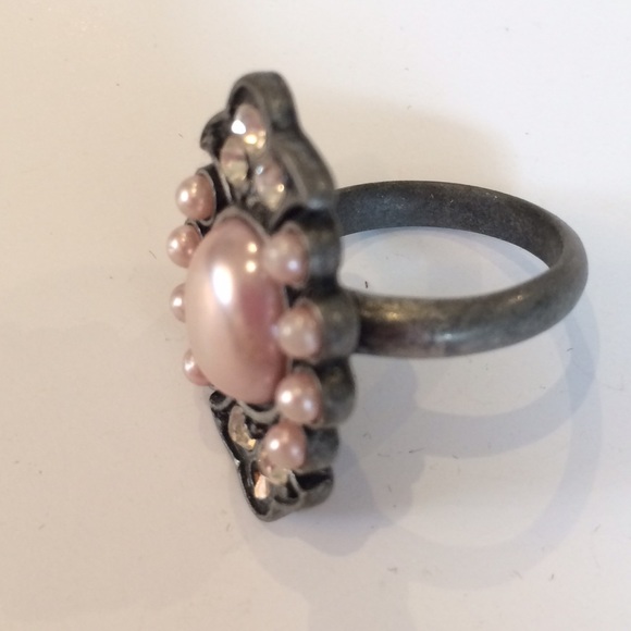 Pink stone ring - Picture 2 of 2