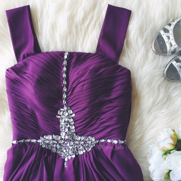 JJ House Dresses & Skirts - JJ House Floor-Length Chiffon Prom Dress