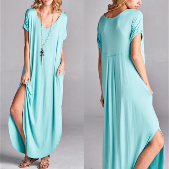 CHARLIZE solid boho dress - BLACK - Picture 3 of 4