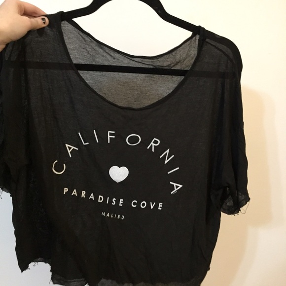 Brandy Melville black California shirt