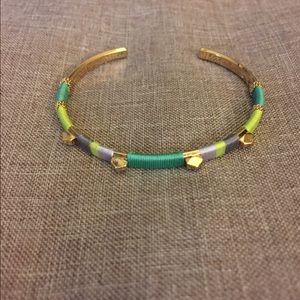 Color block bracelet cuff