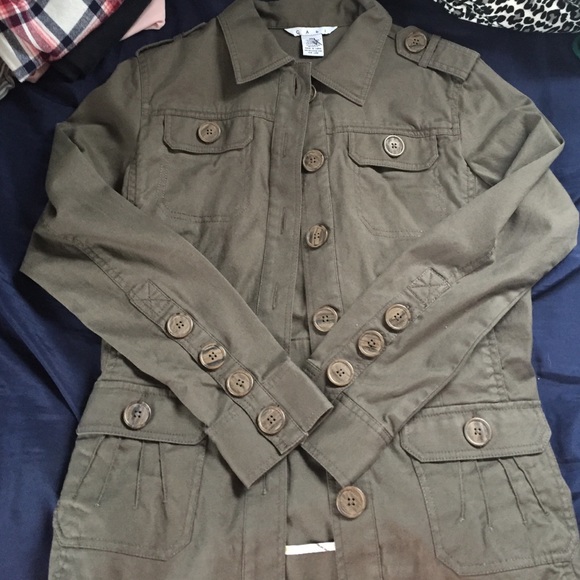 Army green jacket!