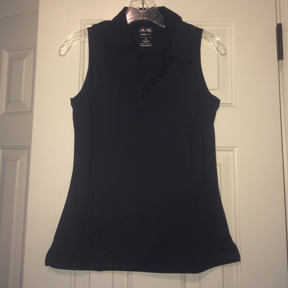 Navy blue golf tank