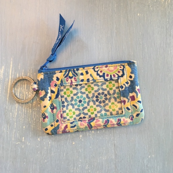 Vera Bradley Keychain and I.D. Holder