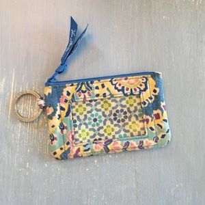 Vera Bradley Keychain and I.D. Holder