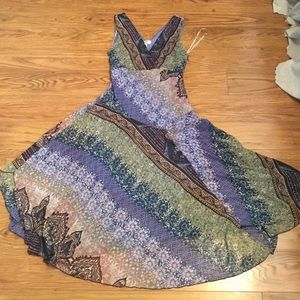 Multi-patterned dress 👗