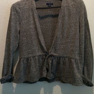 American Eagle grey wrap.
