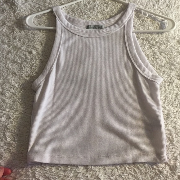 white halter top