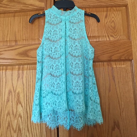 Lace tank top