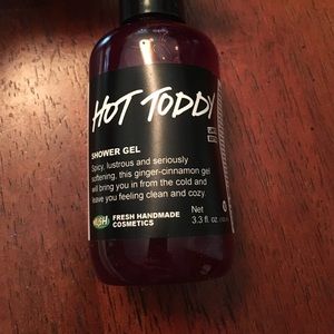 *Discontinued* hot toddy lush shower gel