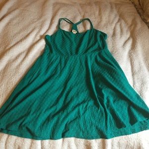 Mossimo teal dress