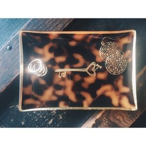 Bath and Body Works Tortoise Shell Jewelry Tray
