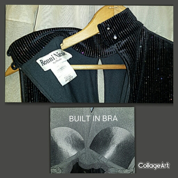 Prom/Formal Black Sparkle Sleeveless Gown - Picture 2 of 4