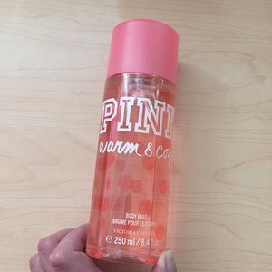 Victoria's Secret pink warm and cozy perfume