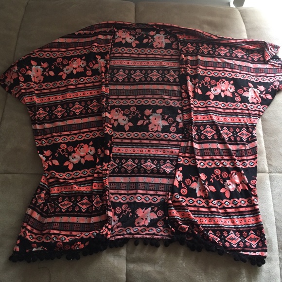 Neon Orange Kimono
