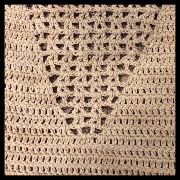 Tan Woven Halter Crop Top - Picture 4 of 4