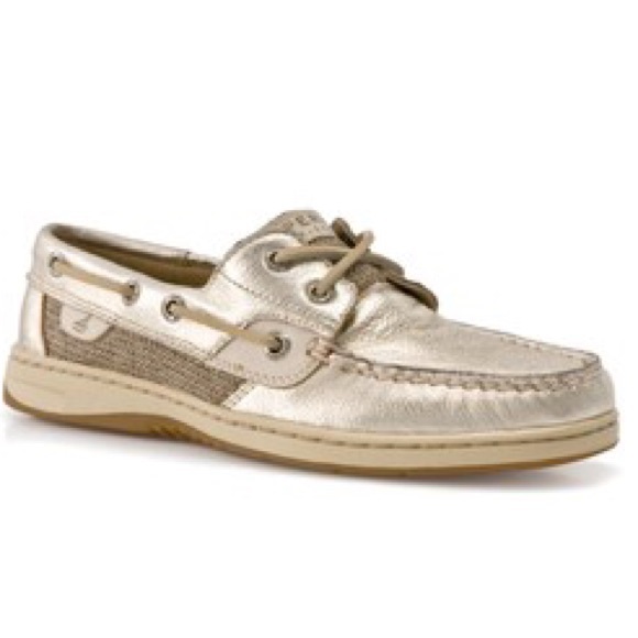 Gold Sperry boat shoes!✨