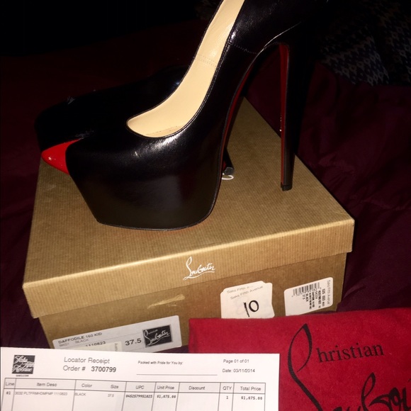 Daffodils Louboutins size 7.5