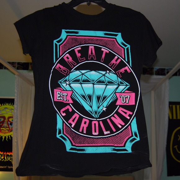 Breathe Carolina band tee - Picture 1 of 1