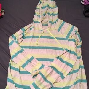 AE striped pullover