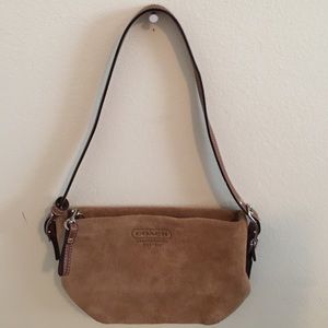 Coach Suede Handbag