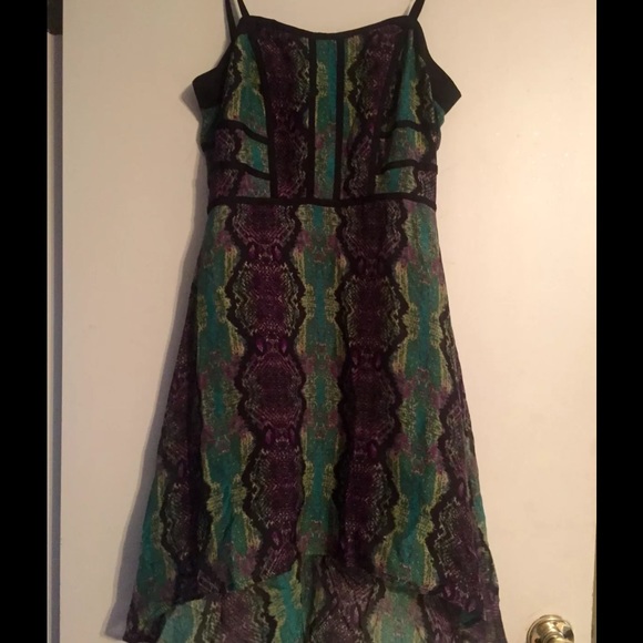 SYLK Snake print dress Medium $212 - Picture 1 of 1