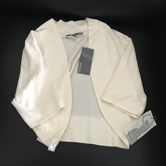 DonnaRicco cream shrug from Nordstrom
