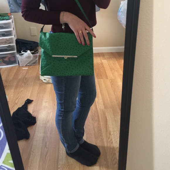Green Crossbody