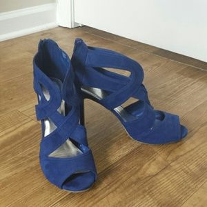 Royal Blue Christian Siriano Women's Size 13 heels
