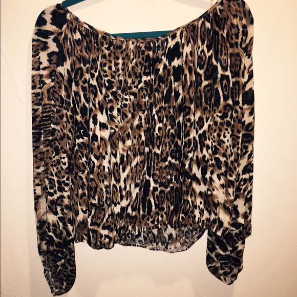 Cheetah blouse