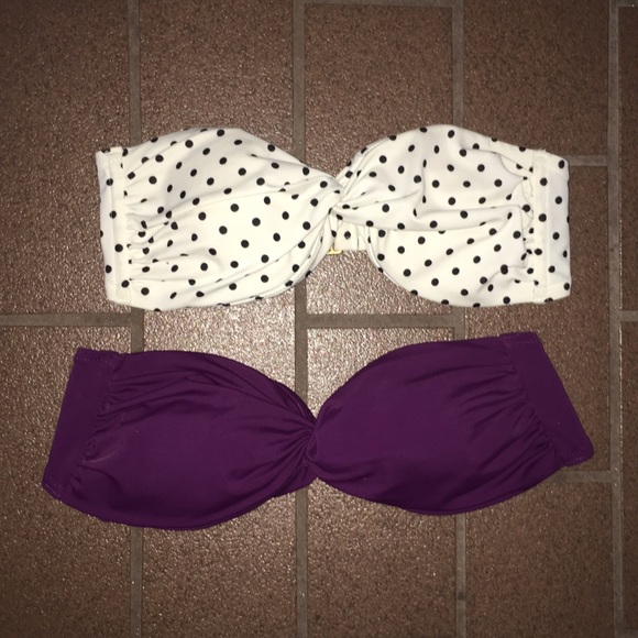 Two swim suit tops