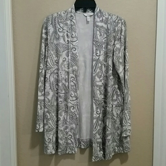 Black and white  cardigan