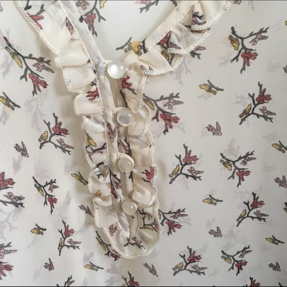 Boho long sleeve fall blouse - Picture 2 of 2