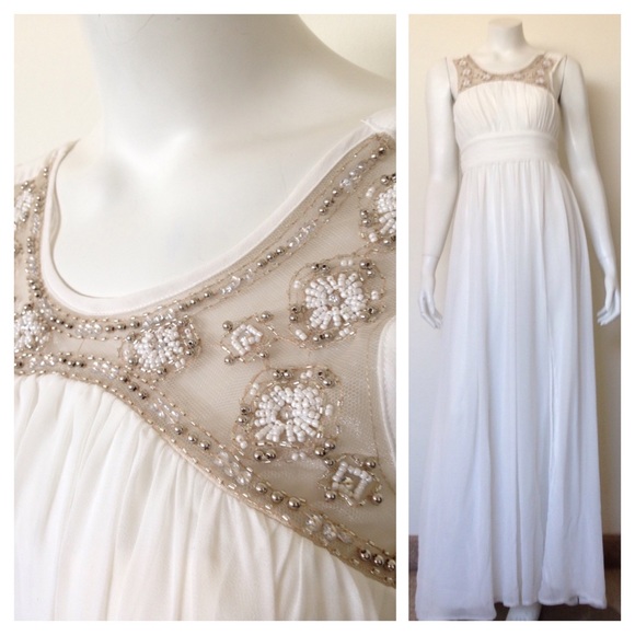 NWT Long White Dress
