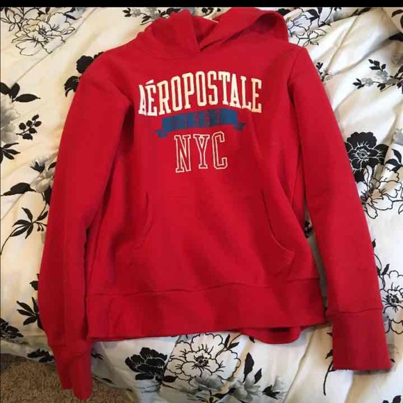 Red Aeropostale hoodie!