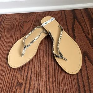 Jcrew leather sandals