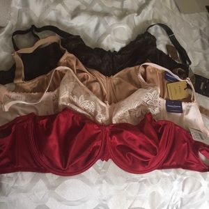 Brand new plus size bras, never before used.