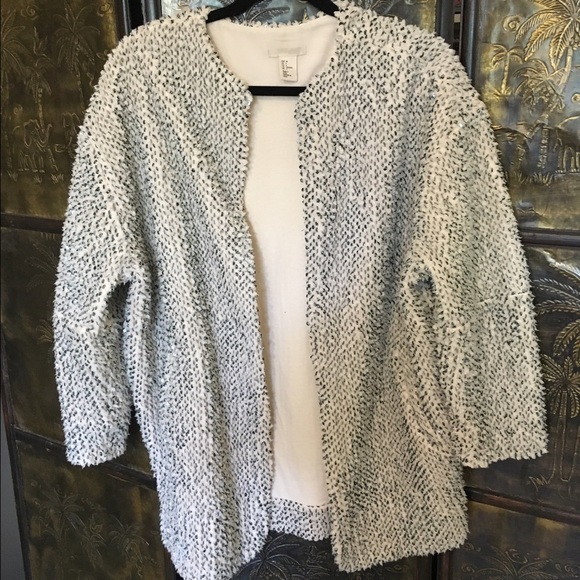 H&M Pile Jacket with Sequins