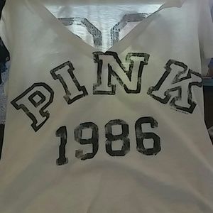 PINK 1986 V-Neck T-Shirt