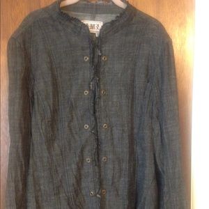 Light black denim jacket